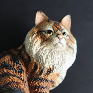 Ceramic Tabby Cat